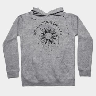 Musical Sun | Here Come the Sun (dark design) Hoodie